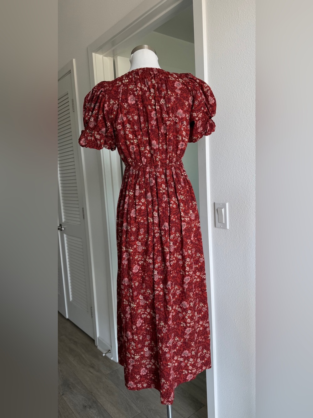 ·THE GREAT The Gallery Dress in Spice Mesa Floral size 0 - Picture 6 of 12